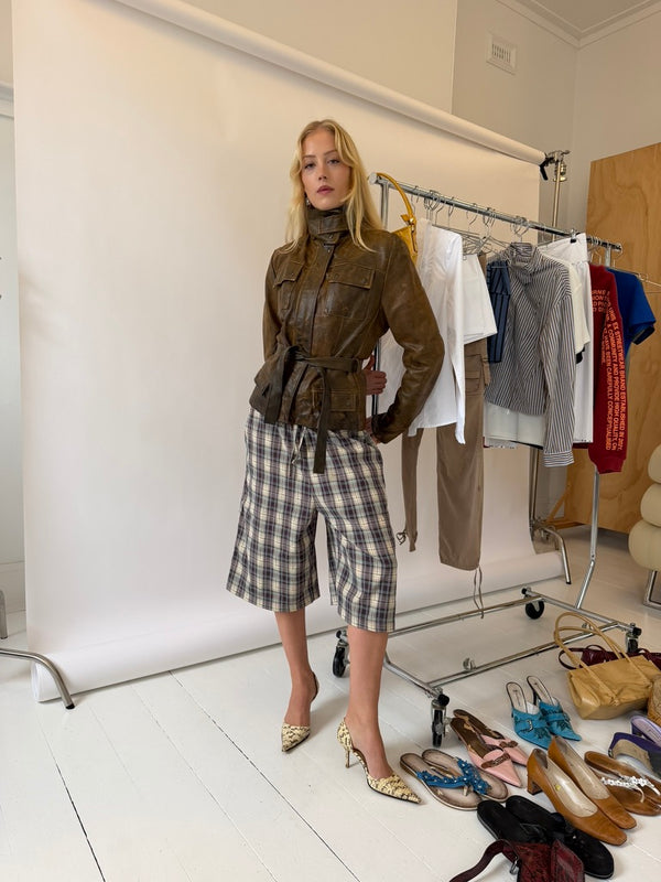 Plaid Shorts