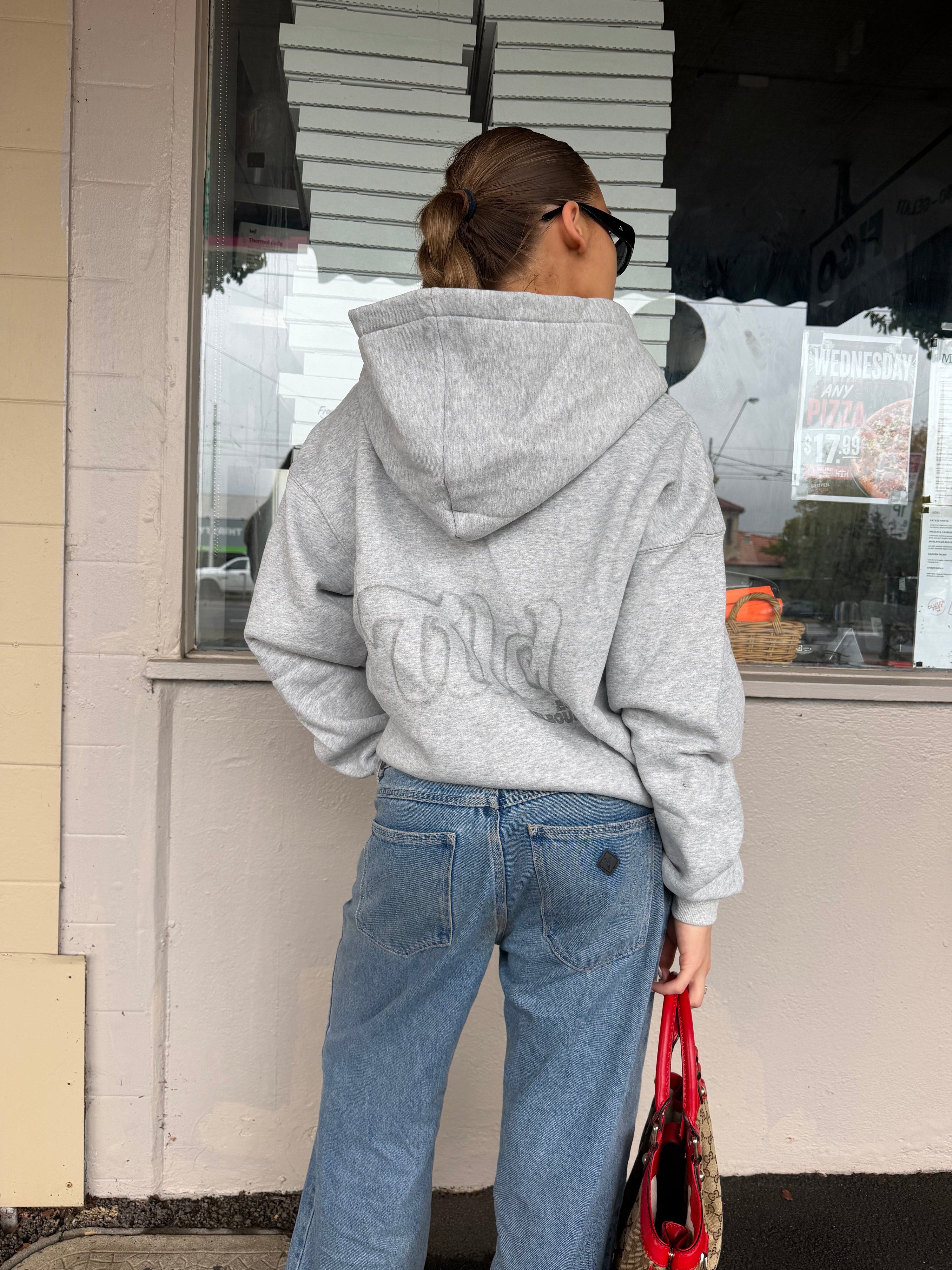 Staple Zip Hood
