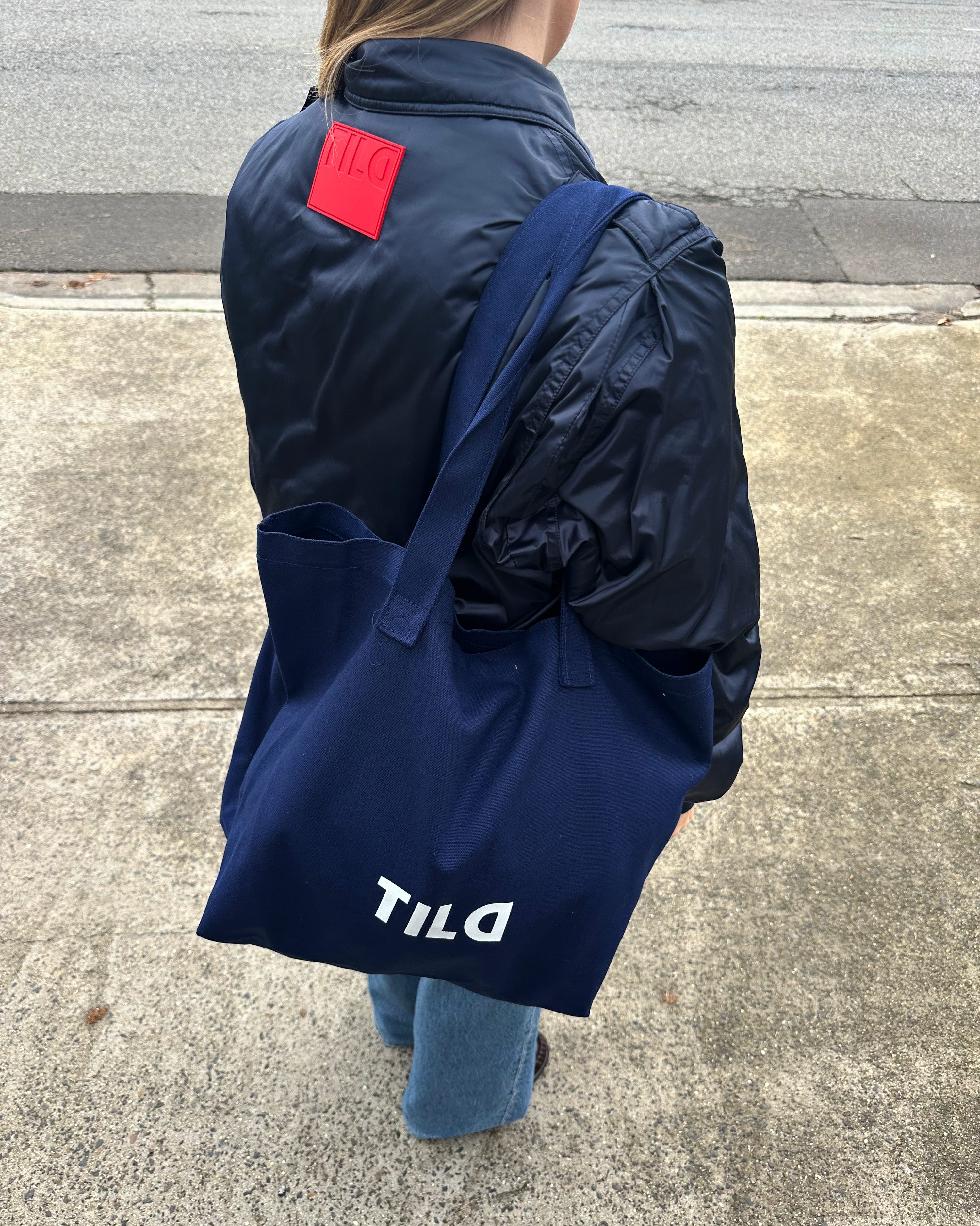 Brown TILD Tote Bag