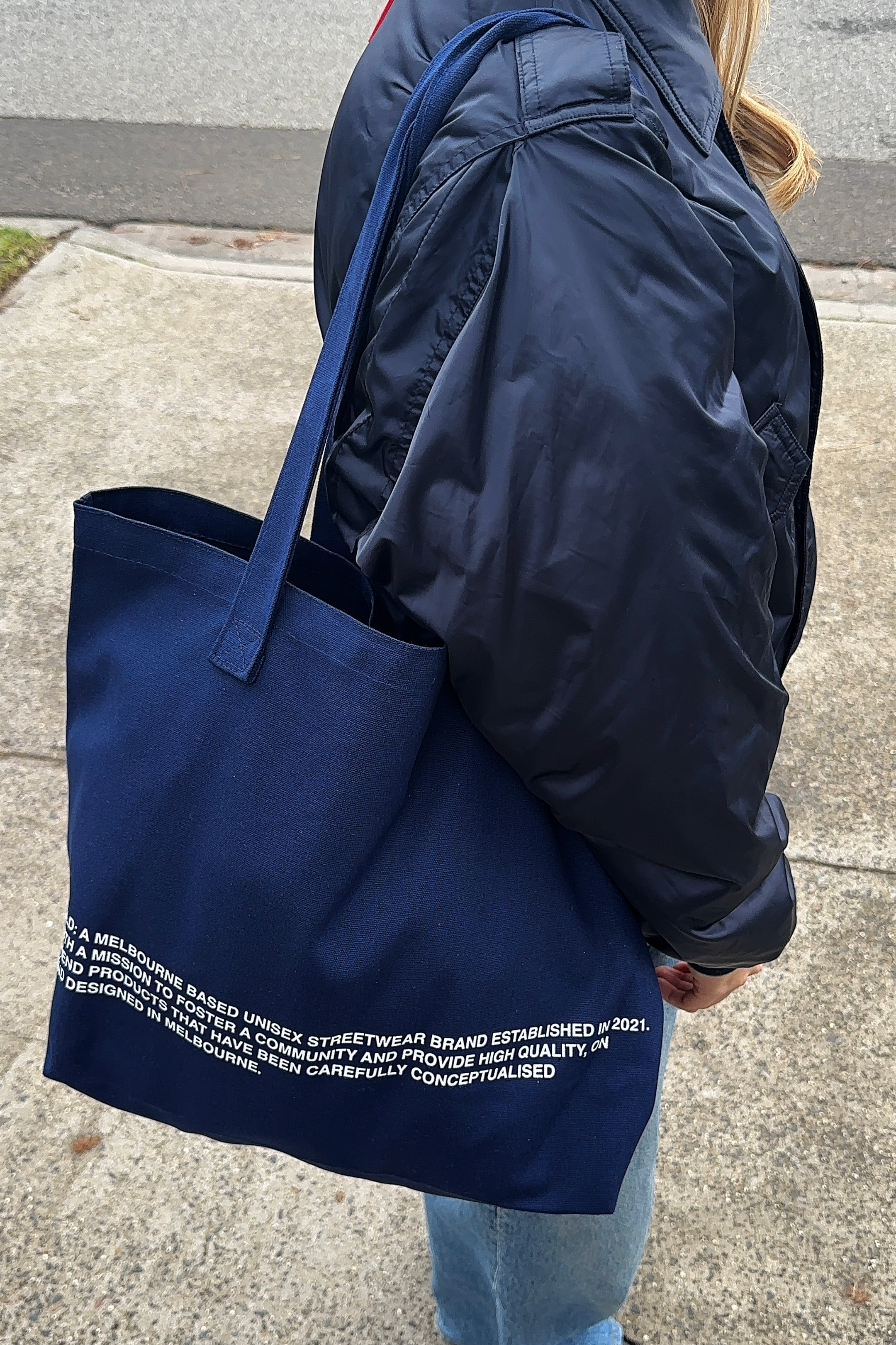 Brown TILD Tote Bag