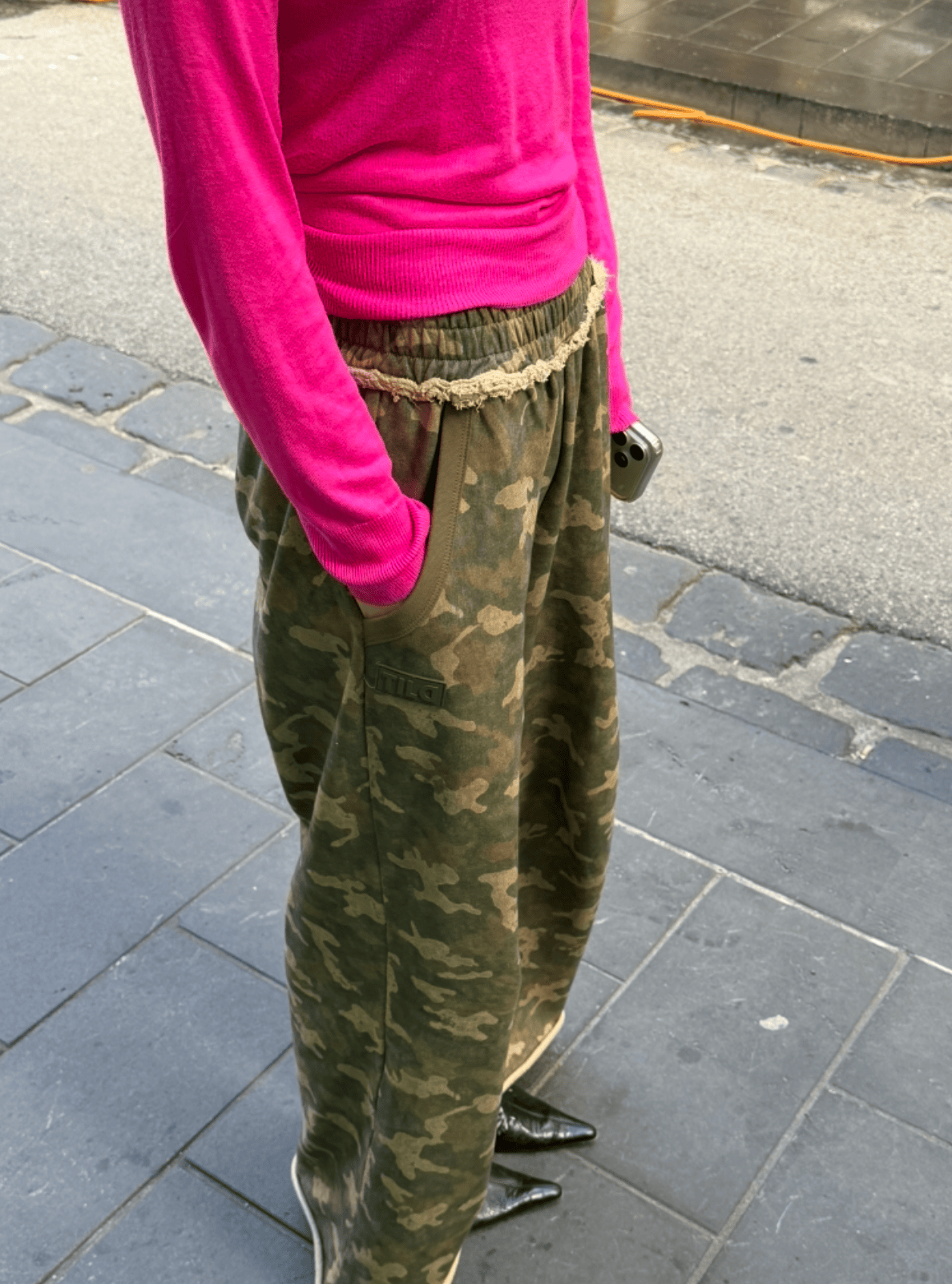 Camo Track Pant