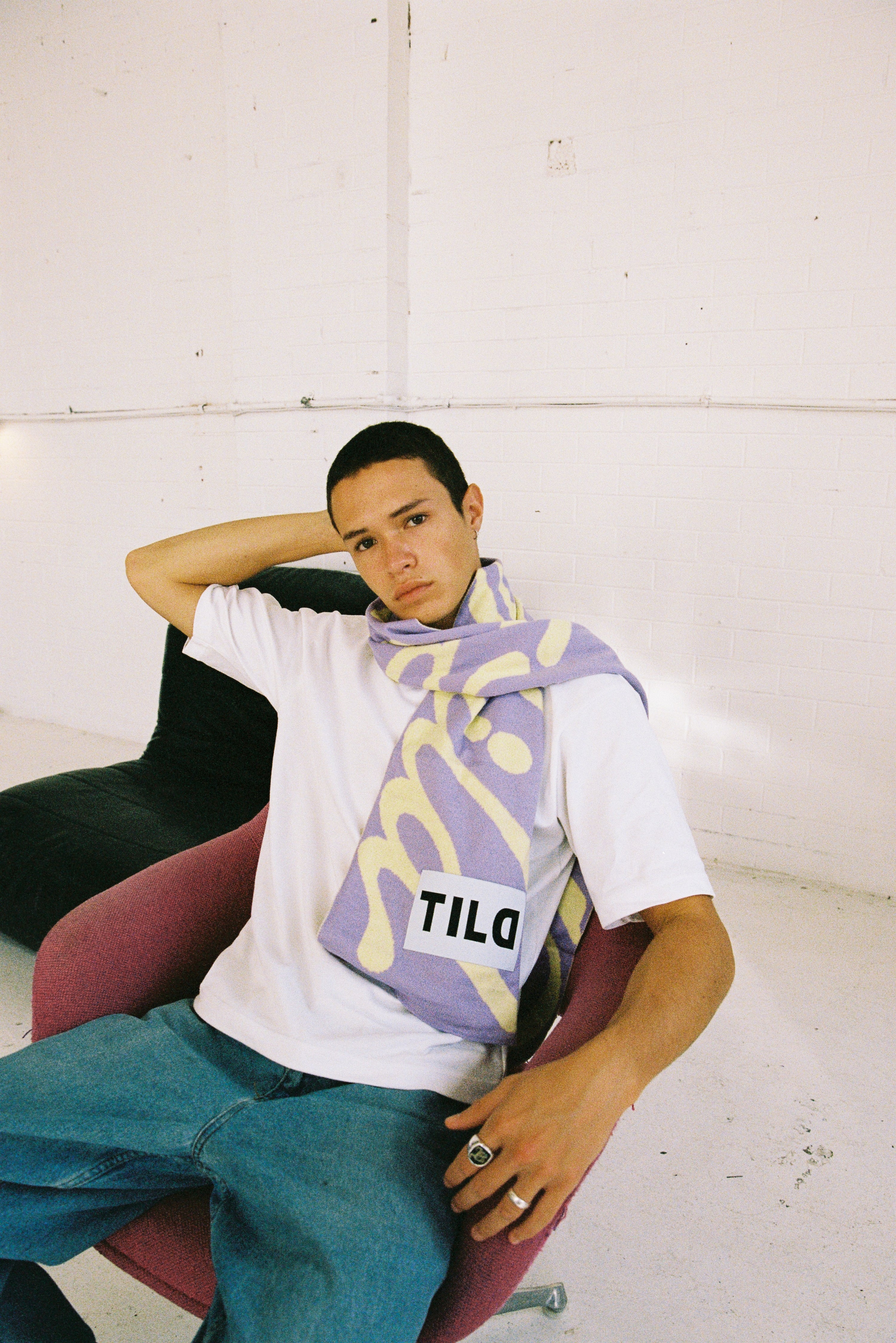 Tild Lavender Scarf