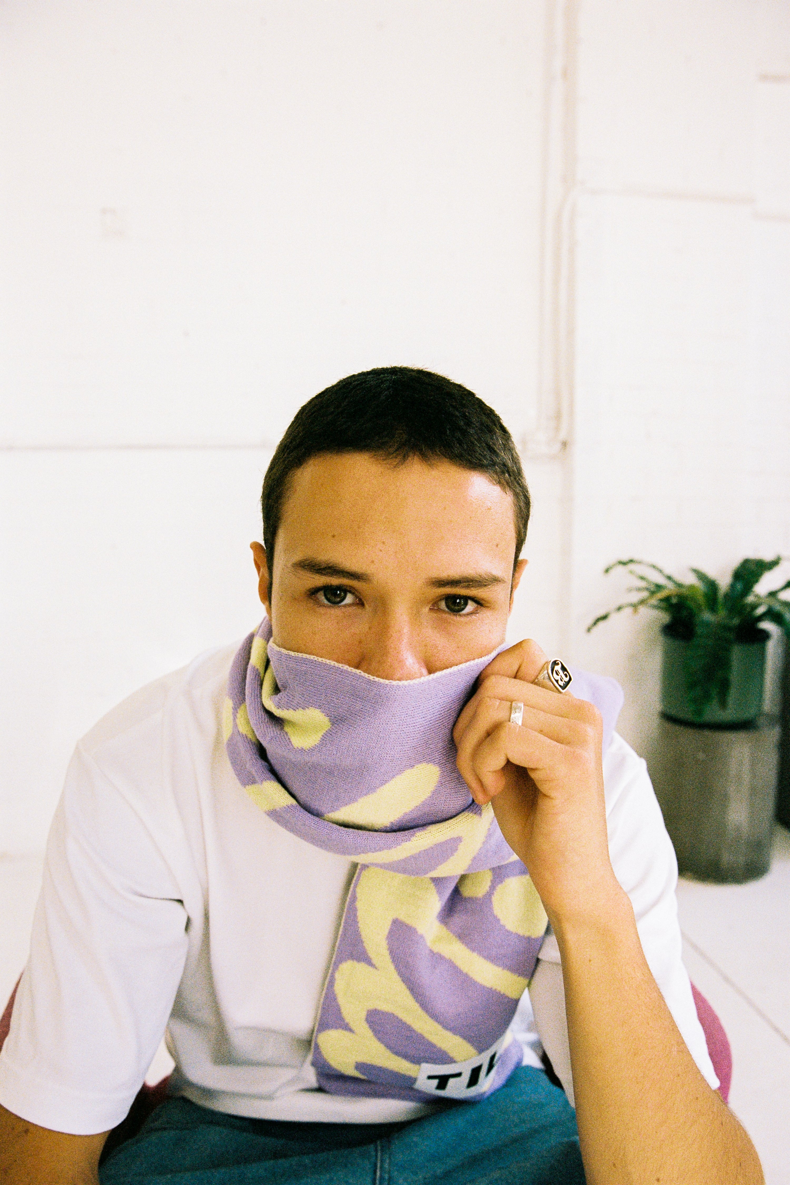 Tild Lavender Scarf