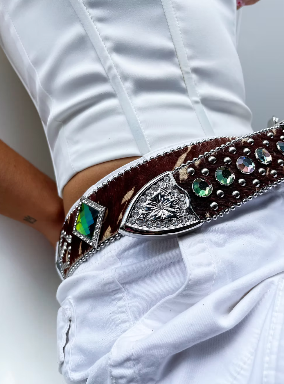Tild Pony Hair Belt